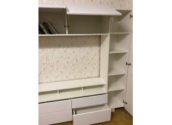 Готовая гостиная Румба белый / белый глянец  - Уцененный экземпляр фото покупателя 23