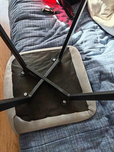 Стул на металлокаркасе Чилли зеленый / белый каркас фото покупателя 428