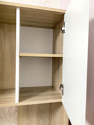 Компьютерный стол Комфорт 12.95 N дуб сонома / сатин фото покупателя 41