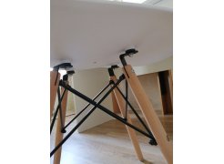 Пластиковый стул Eames PC-015 серо-голубой / дерево фото покупателя 359