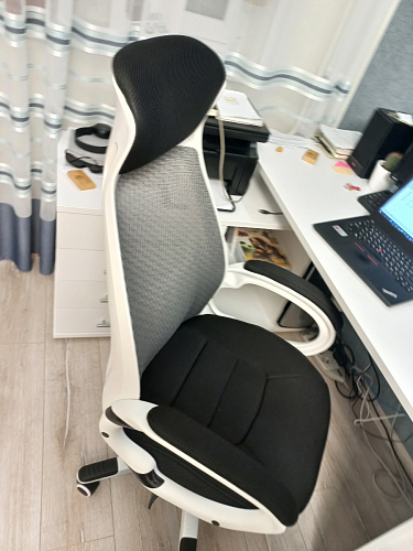 Компьютерное кресло Burgos белое фото покупателя 39