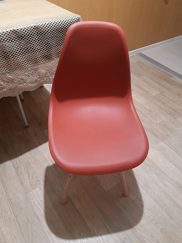 Пластиковый стул Eames PC-015 желтый фото покупателя 125