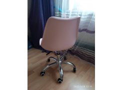 Компьютерное кресло Kolin с подушкой clear / white фото покупателя 591