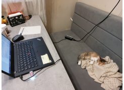 Стол Лота Лофт 140 25 мм юта / белый матовый фото покупателя 752