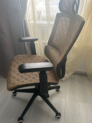 Компьютерное кресло Lanus gray / black фото покупателя 2