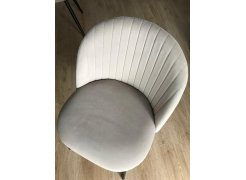 Стул на металлокаркасе Gabi gray / black фото покупателя 667