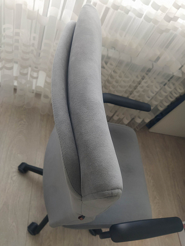 Компьютерное кресло Benefit флок бежевый 7 фото покупателя 66