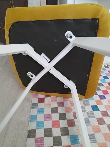 Стул на металлокаркасе Чилли бирюзовый / черный фото покупателя 1092