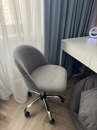 Компьютерное кресло Melody/Мелоди молочное фото покупателя 43