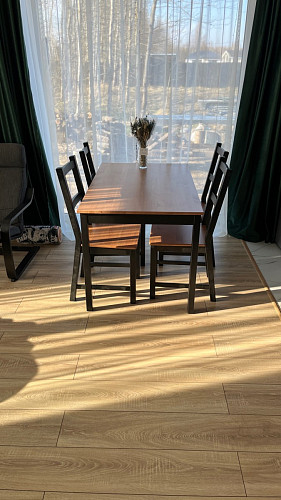 Обеденная группа Sonata/Соната антик / графит фото покупателя 61