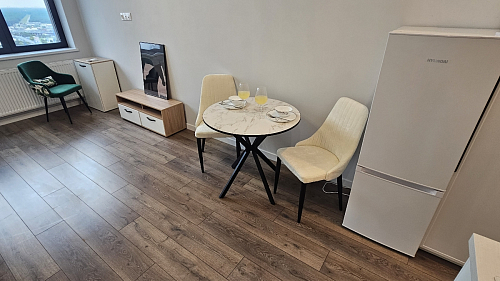 Стул на металлокаркасе Kora dark gray / black фото покупателя 361