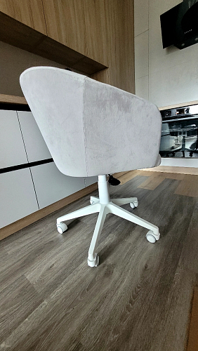 Компьютерное кресло Тибо confetti chocolate / белый фото покупателя 93