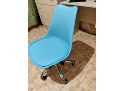 Компьютерное кресло Kolin с подушкой clear / white фото покупателя 519