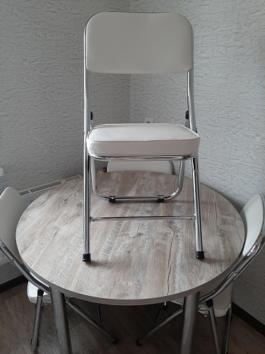 Стул Chair раскладной бежевый фото покупателя 23