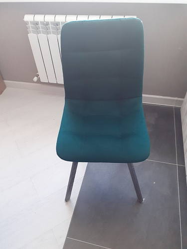 Стул на металлокаркасе Чилли бежевый / белый каркас фото покупателя 1167