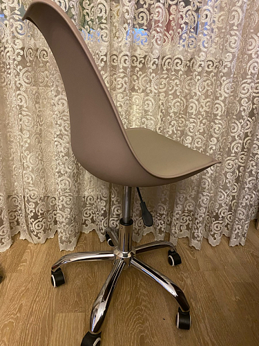 Компьютерное кресло Kolin с подушкой clear / white фото покупателя 312
