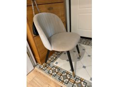 Стул на металлокаркасе Gabi 1 light purple / black фото покупателя 650