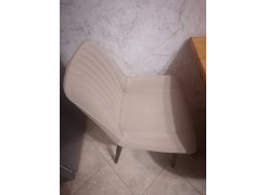 Стул на металлокаркасе Седа К крутящийся светло-серый  / белый фото покупателя 336