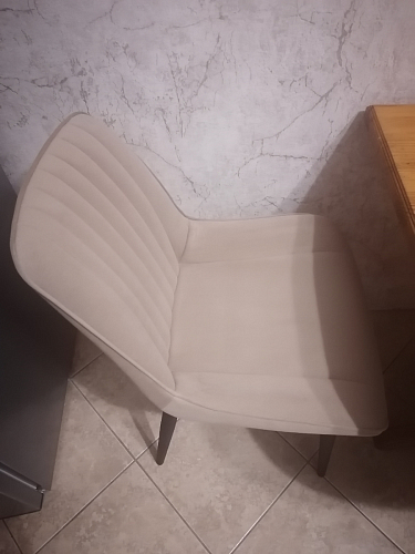 Комплект стульев Вейв 4 шт светло-серый / черный фото покупателя 336