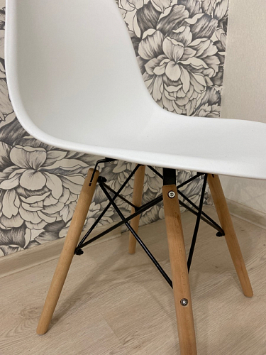 Пластиковый стул Eames PC-015 желтый фото покупателя 110