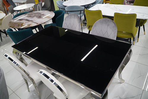 Стол Sondal 160 см черный из шоурума 3