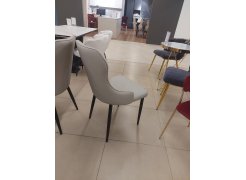 Стул на металлокаркасе Neli gray / black из шоурума 5