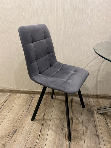 Стул Чилли 2 темно-серый  / черный фото покупателя 1015