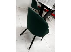 Стул на металлокаркасе Gabi 1 бежевый / черный с серебряными наконечниками фото покупателя 229