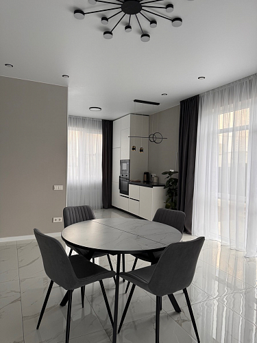 Комплект стульев Вейв 4 шт светло-серый / черный фото покупателя 84