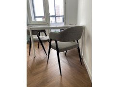 Стул на металлокаркасе Twin gray / black фото покупателя 3