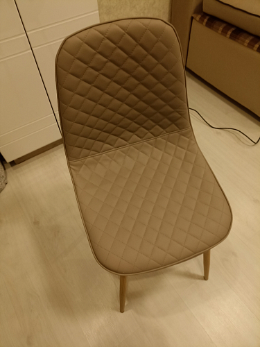 Стул на металлокаркасе Capri голубой фото покупателя 57