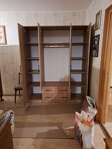 Шкаф Валетта дуб золотой фото покупателя 2