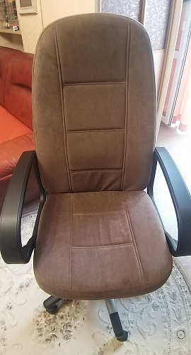 Компьютерное кресло СН747 ткань бирюзовая 2607 фото покупателя 9