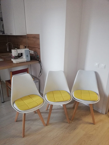 Стул Bonuss blue / wooden legs фото покупателя 172