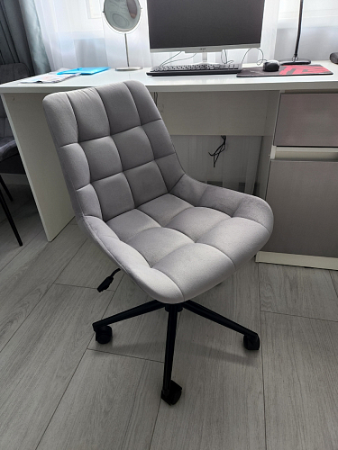 Компьютерное кресло Честер синий (velutto 46 ) / белый фото покупателя 32