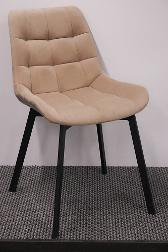 Стул на металлокаркасе Челси К бирюзовый / черный из шоурума 5