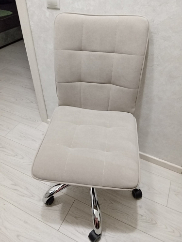 Компьютерное кресло One флок серый 29 фото покупателя 17