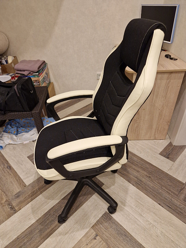 Компьютерное кресло Gamer черное / серое фото покупателя 58