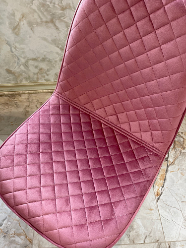 Стул на металлокаркасе Capri blue / white фото покупателя 27