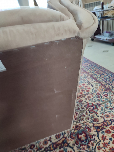 Компьютерное кресло Benefit/Бенефит флок бежевый 7 фото покупателя 28