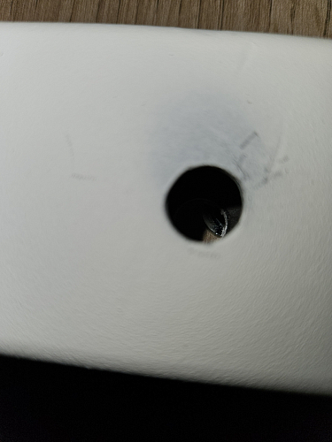 Письменный стол Битти Лофт 116х60х75 дуб делано светлый / белый матовый фото покупателя 125