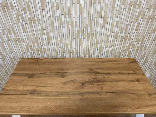 Стол Тринити Лофт 120 32 мм дуб галифакс табако / черный матовый фото покупателя 607