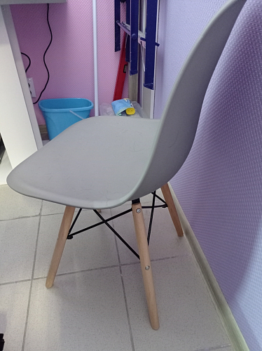 Стул Eames PC-015 белый фото покупателя 241