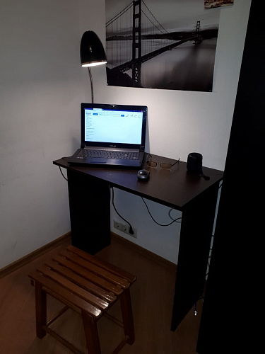 Стол письменный Kiwi белый - Уцененный экземпляр фото покупателя 4