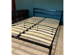 Односпальная кровать Фади 80х200 черная фото покупателя 167