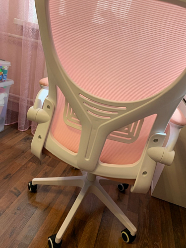 Компьютерное кресло Konfi pink / white фото покупателя 59