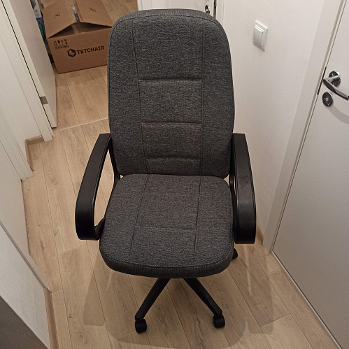 Компьютерное кресло CH747 синий, ткань фото покупателя 4