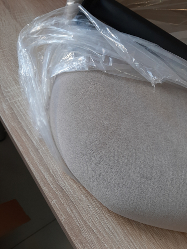 Стул на металлокаркасе Gabi dark beige / black / silver фото покупателя 791