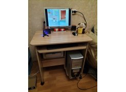 Компьютерный стол КСТ-10.1 белый фото покупателя 3