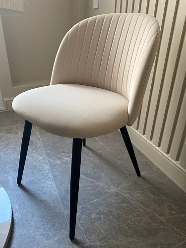 Стул на металлокаркасе Gabi gray / black фото покупателя 211